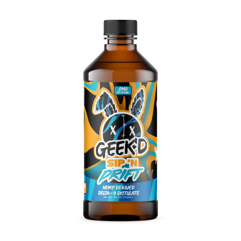 Geek'd Extracts 800mg D9 Syrup