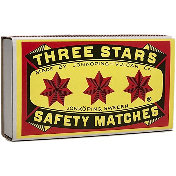 Three Stars Safety Matches
