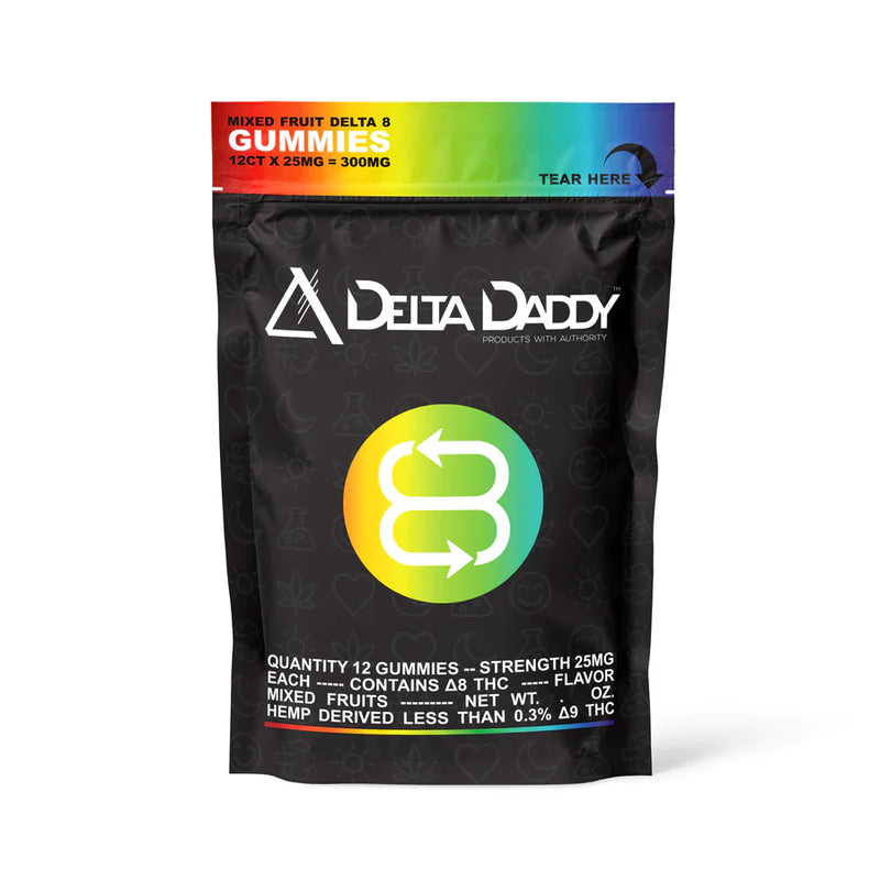 Delta Daddy - D8 Gummies (25mg)
