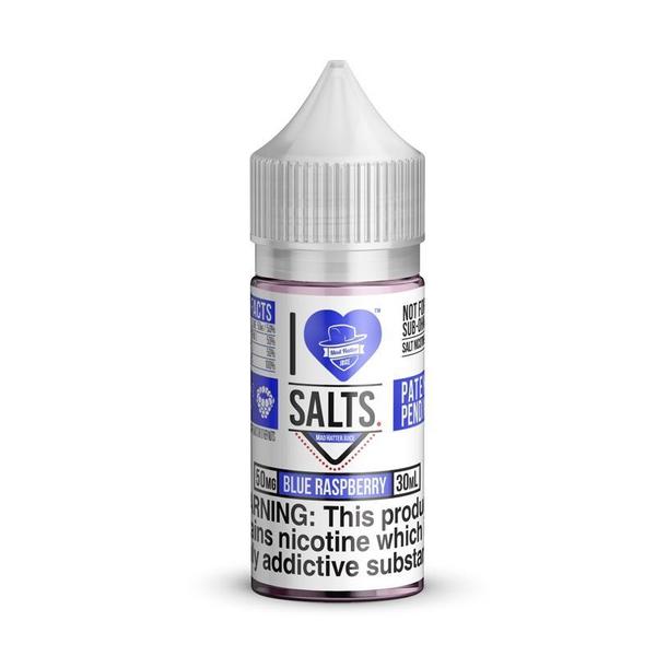 I Love Salts-E-Liquid-Blue Raspberry-25MG-The Vapor Supply