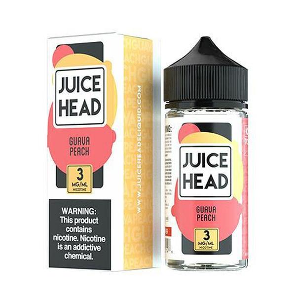 Juice Head-E-Liquid-Guava Peach-00MG-The Vapor Supply