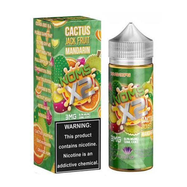 Noms X2-E-Liquid-Cactus Jackfruit Mandarin-00MG-The Vapor Supply
