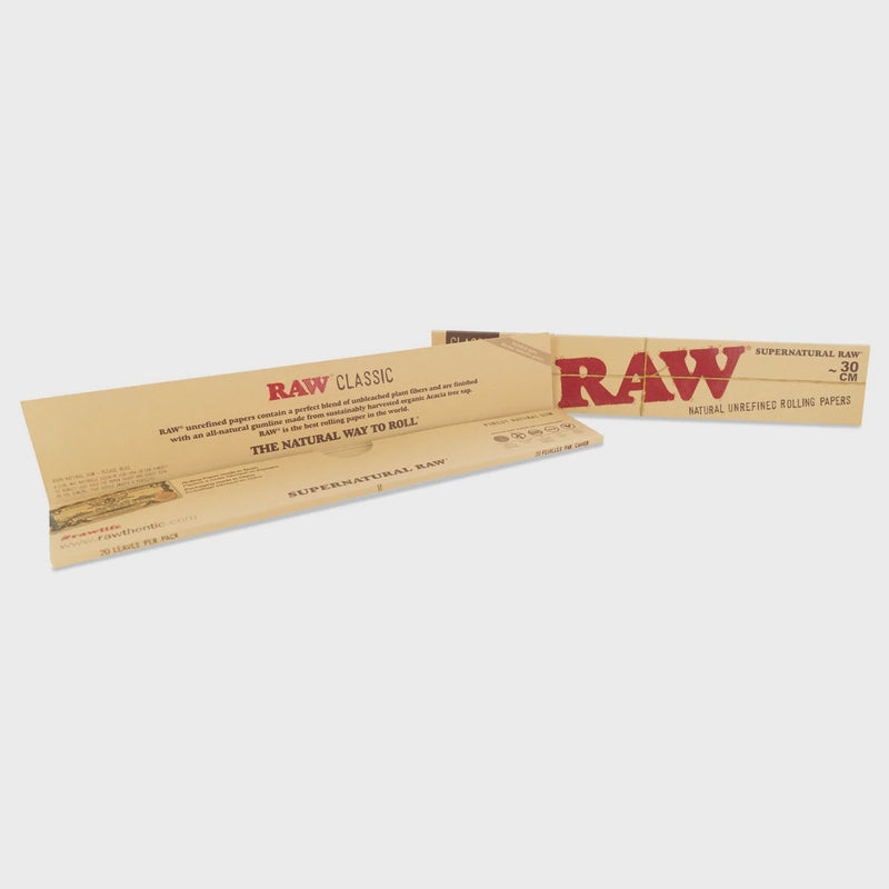 Raw Super Natural Papers 30cm
