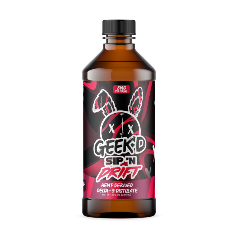 Geek'd Extracts 800mg D9 Syrup