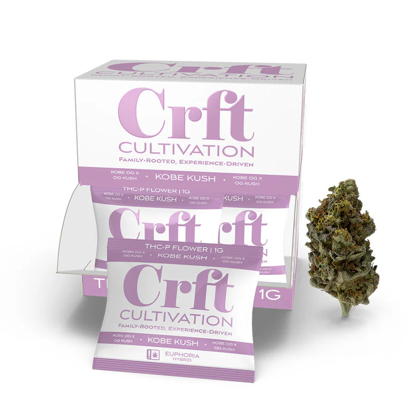 Crft Cultivation THC-P 1g Flower Pouch