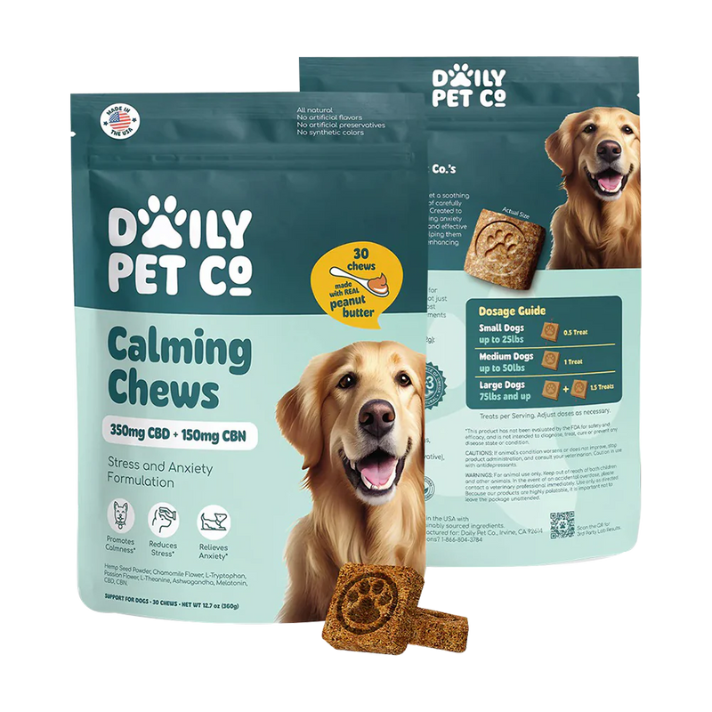 Daily Pet Co. CBD Calming Chews 500mg