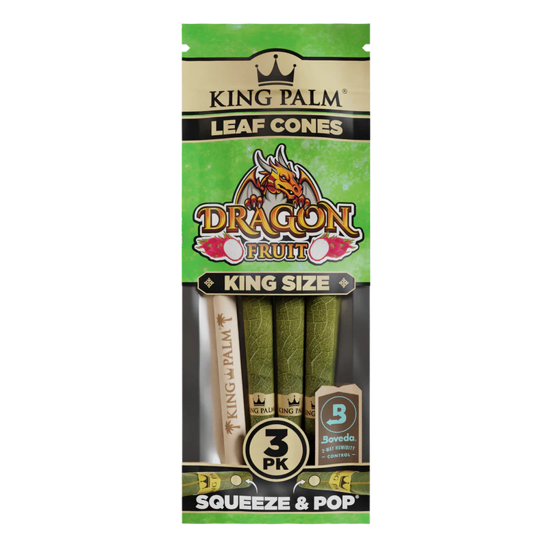 King Palm Leaf Cones 3pk