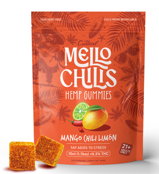 Cutleaf Mello Chilis Hemp Gummies