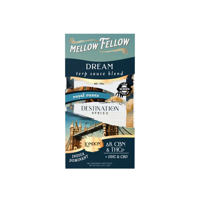 Mellow Fellow Destination Series 5g  Disposable