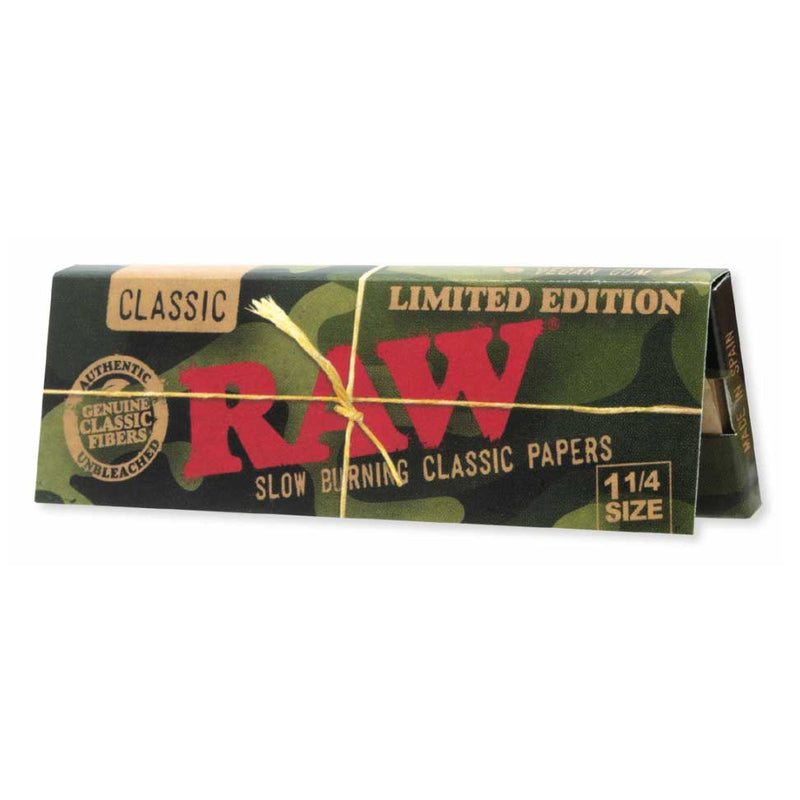 Raw Camo 1 1/4 Rolling Papers (50ct)
