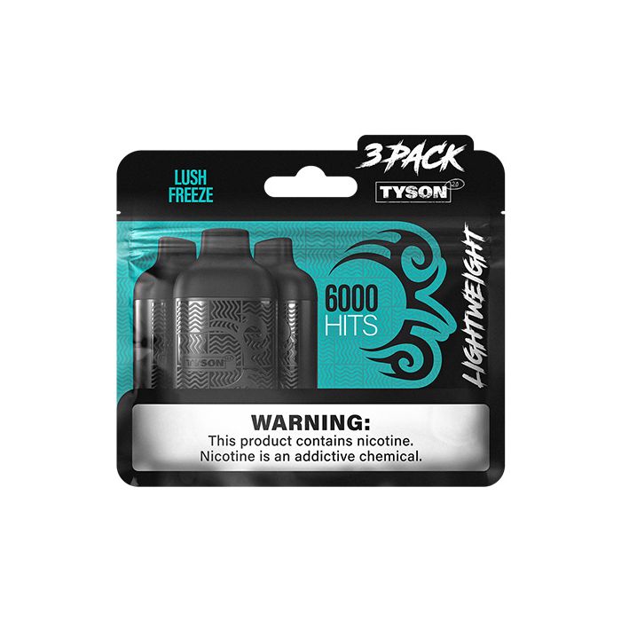 Tyson 2.0 Lightweight Disposable 3pk