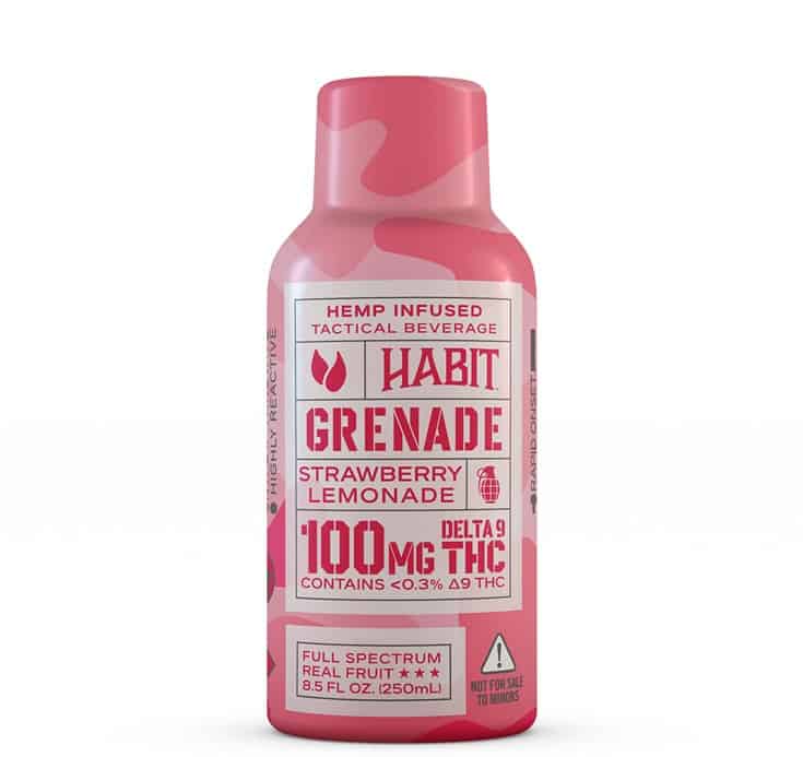 Habit Grenade 100mg D9 Beverage