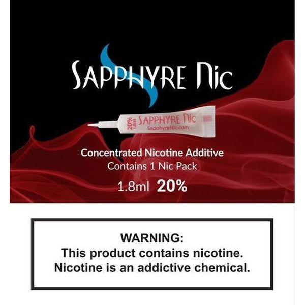 Sapphyre Nicotine Pack-E-Liquid-Sapphyre-The Vapor Supply