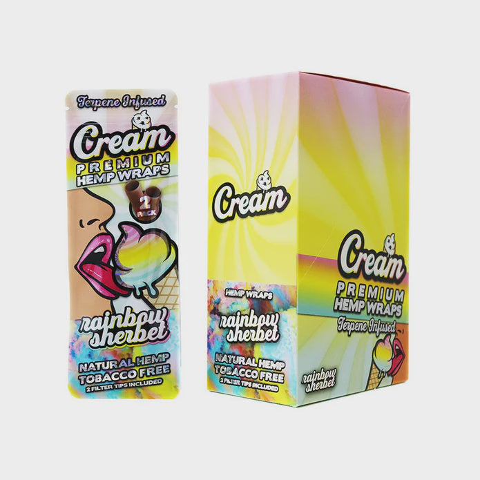 Cream Premium Hemp Wraps