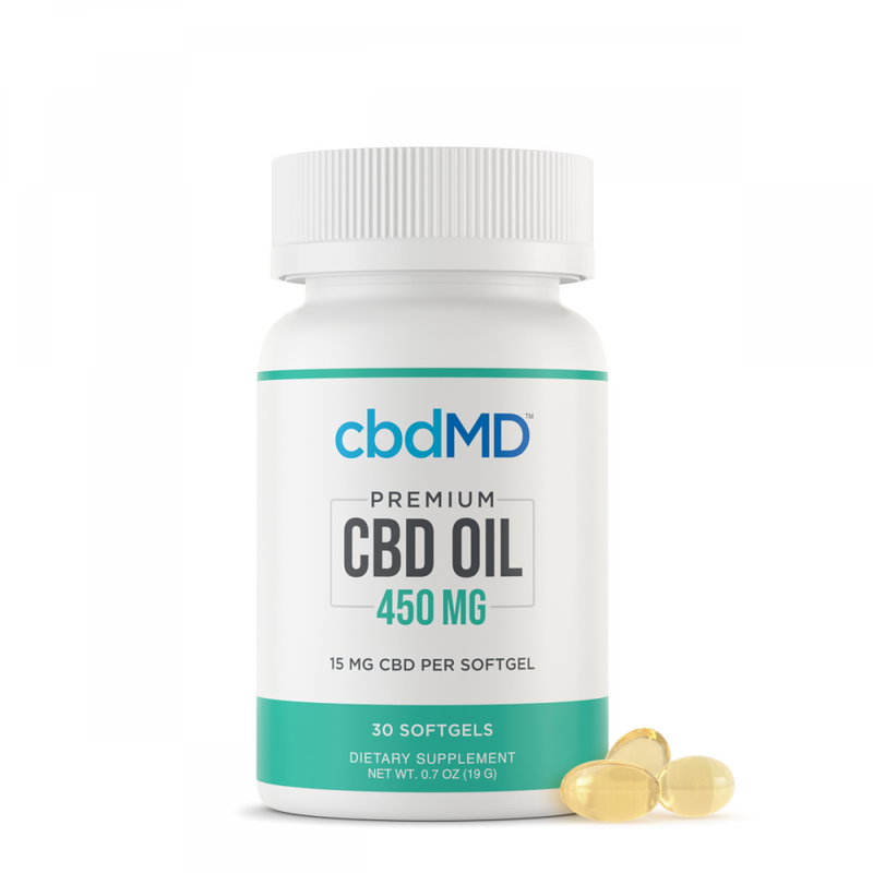 CBD MD Broad Spectrum Softgels