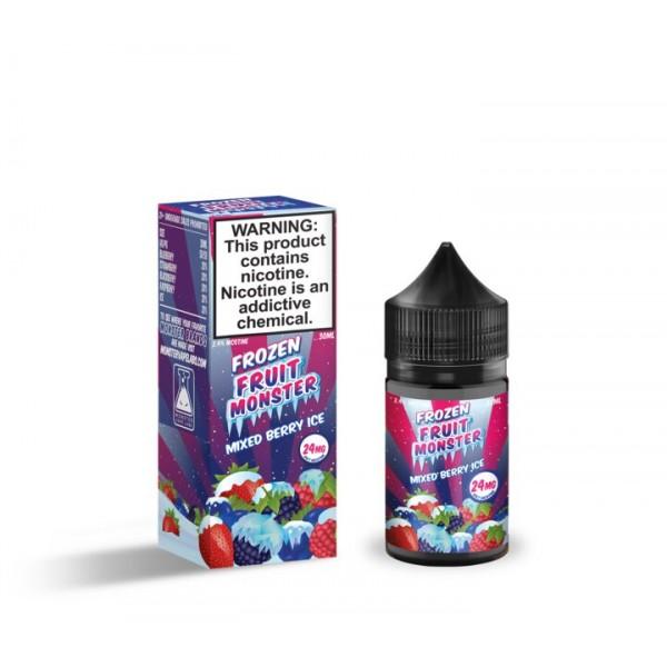 Frozen Fruit Monster Salts-E-Liquid-Frozen Mixed Berry-24MG-The Vapor Supply