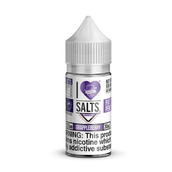 I Love Salts-E-Liquid-Grappleberry-25MG-The Vapor Supply