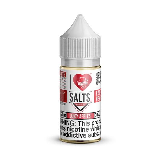 I Love Salts-E-Liquid-Juicy Apples-25MG-The Vapor Supply