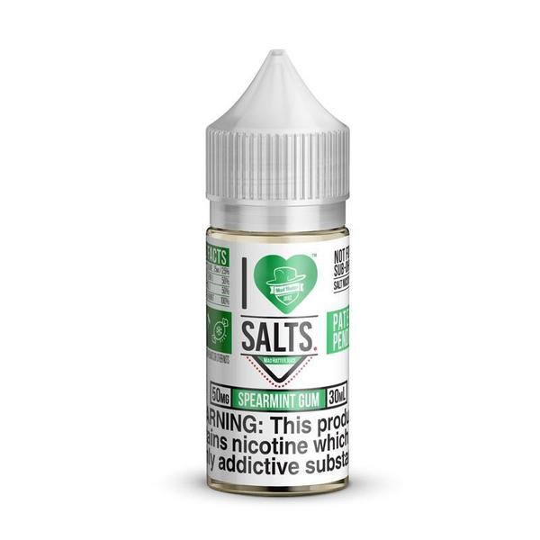 I Love Salts-E-Liquid-Spearmint Gum-25MG-The Vapor Supply