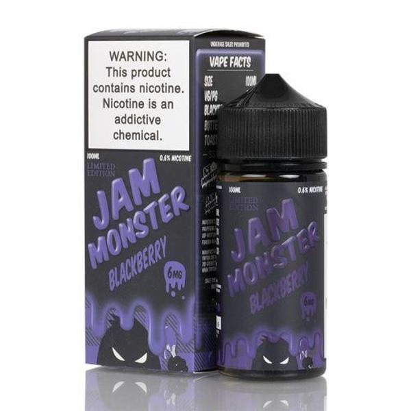 Jam Monster-E-Liquid-Blackberry-03MG-The Vapor Supply