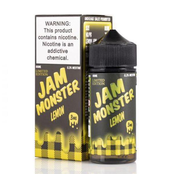 Jam Monster-E-Liquid-Lemon-03MG-The Vapor Supply