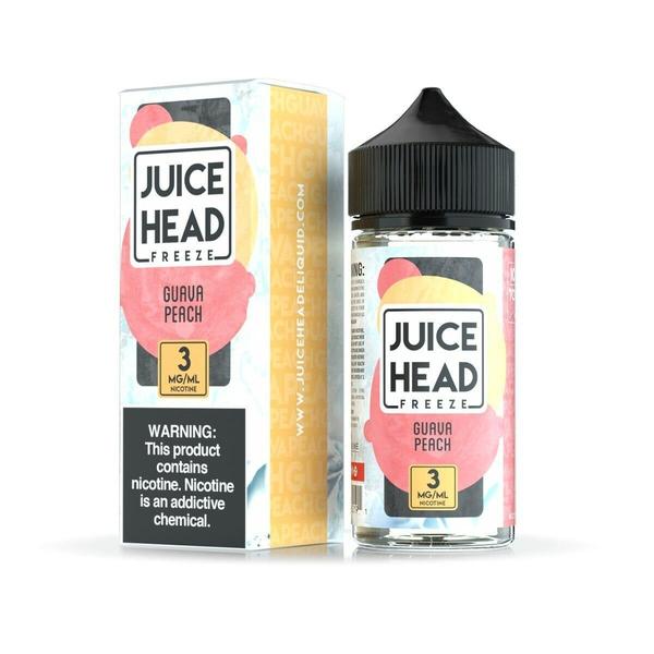 Juice Head-E-Liquid-Guava Peach FREEZE-06MG-The Vapor Supply