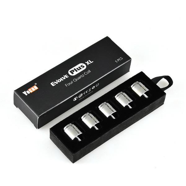 Yocan Evolve Plus XL Coils-Coils-Quad Quartz-The Vapor Supply