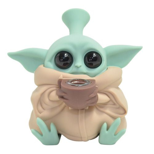 Baby Yoda Bubbler 5"